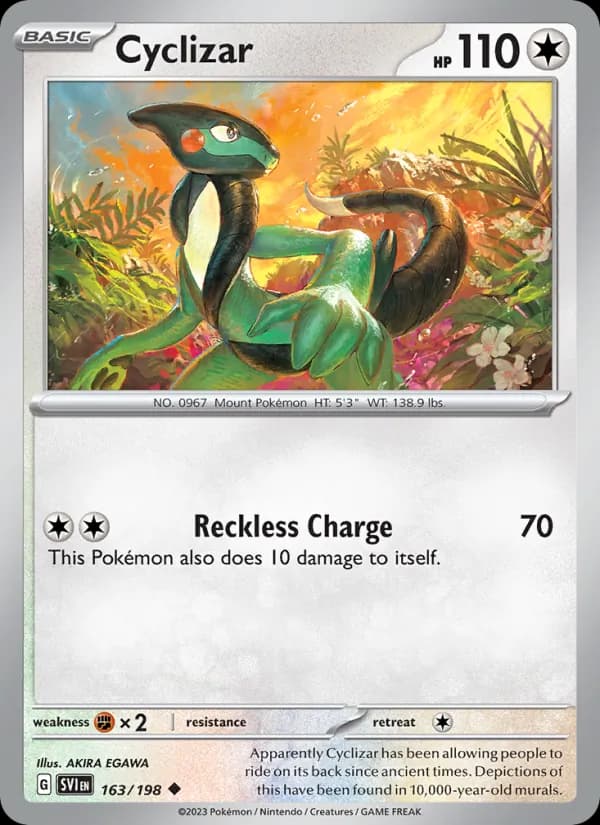 Cyclizar — Scarlet & Violet, Uncommon