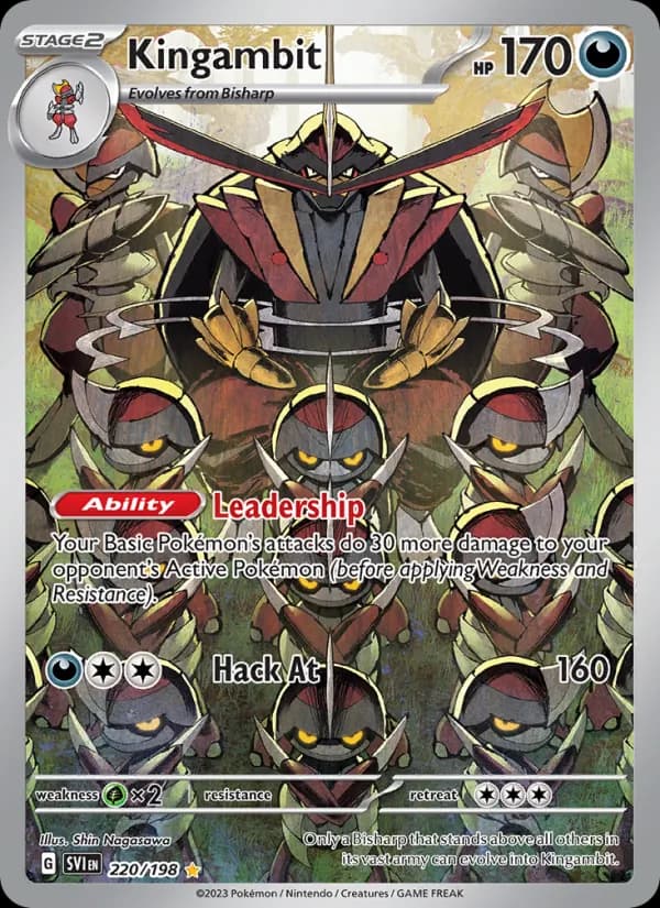 Kingambit — Scarlet & Violet, Illustration rare