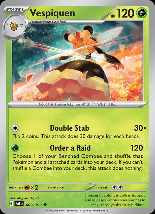 Vespiquen — Paldea Evolved, Uncommon