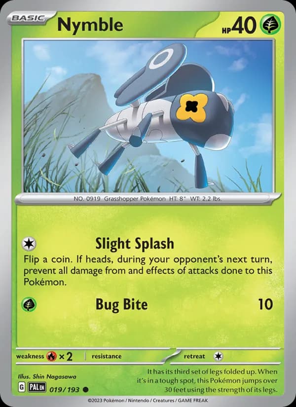 Nymble — Paldea Evolved, Common