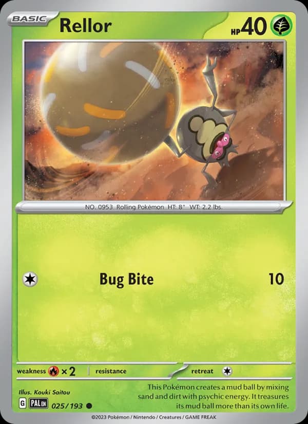 Rellor — Paldea Evolved, Common