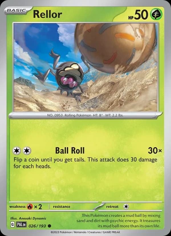 Rellor — Paldea Evolved, Common