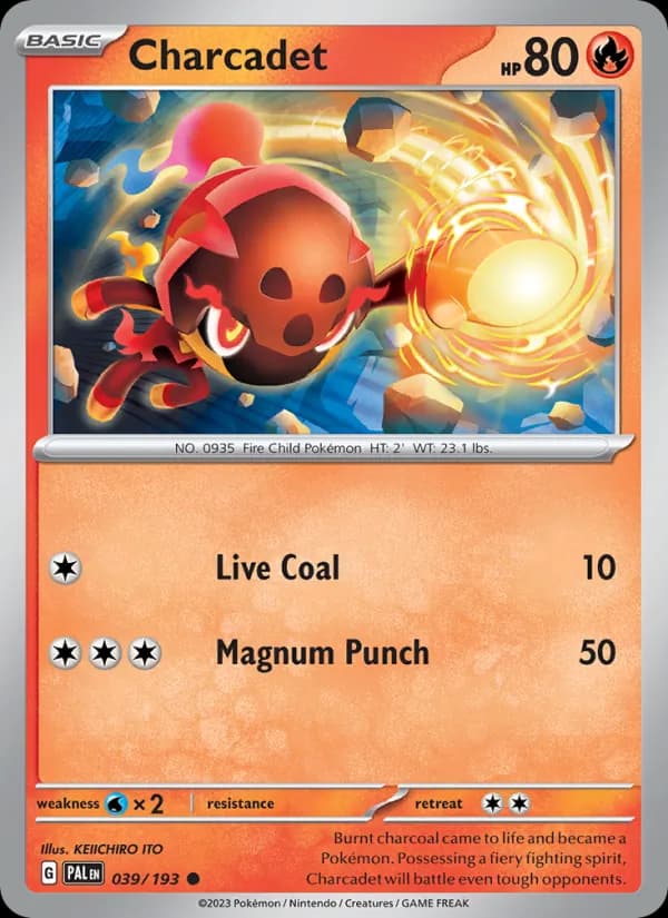 Charcadet — Paldea Evolved, Common