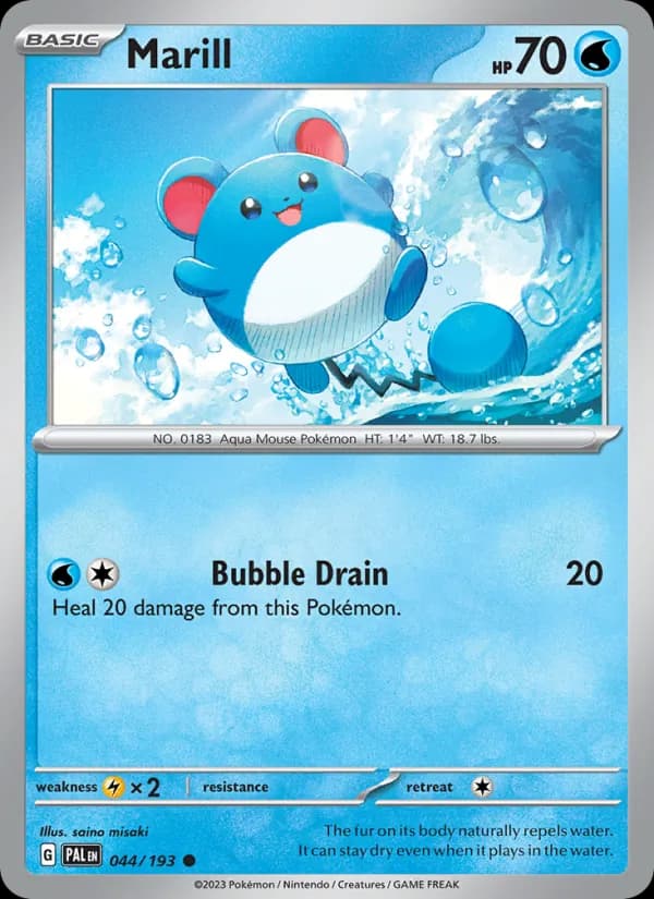 Marill — Paldea Evolved, Common