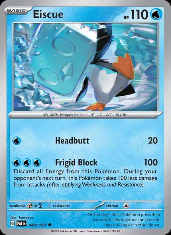 Eiscue — Paldea Evolved, Uncommon
