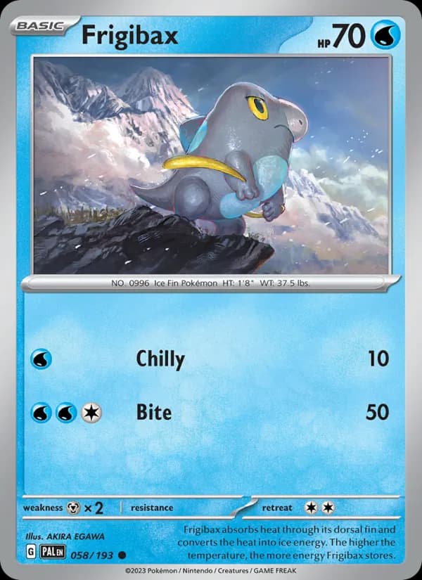 Frigibax — Paldea Evolved, Common