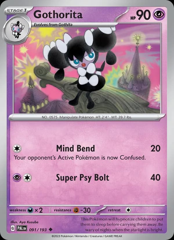 Gothorita — Paldea Evolved, Uncommon