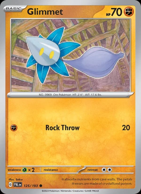 Glimmet — Paldea Evolved, Common