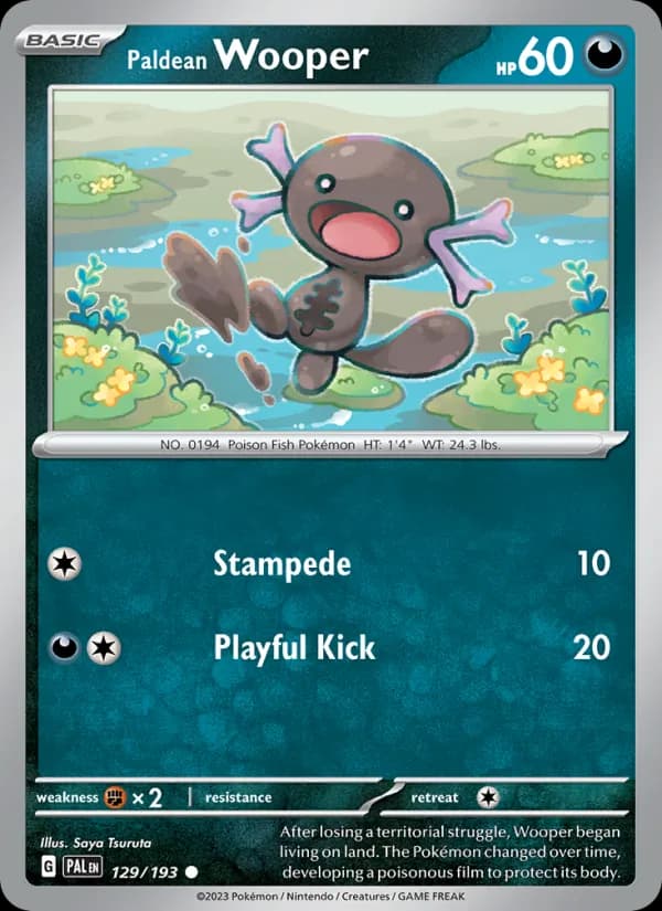 Paldean Wooper — Paldea Evolved, Common