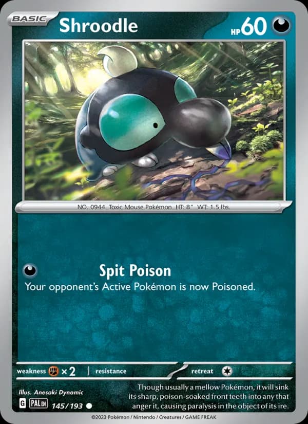Shroodle — Paldea Evolved, Common