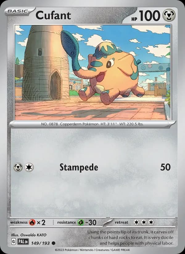 Cufant — Paldea Evolved, Common