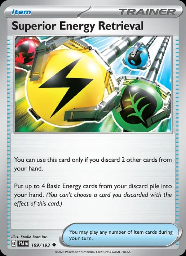 Superior Energy Retrieval — Paldea Evolved, Uncommon