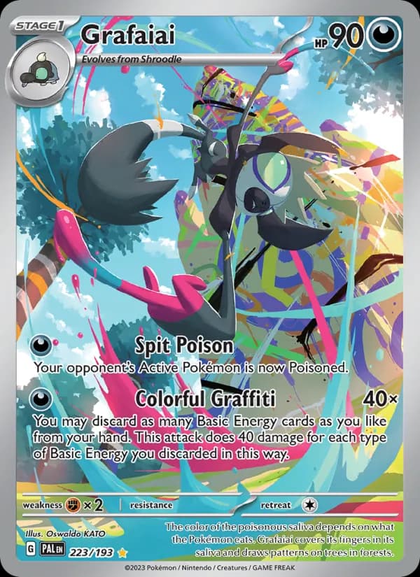 Grafaiai — Paldea Evolved, Illustration rare