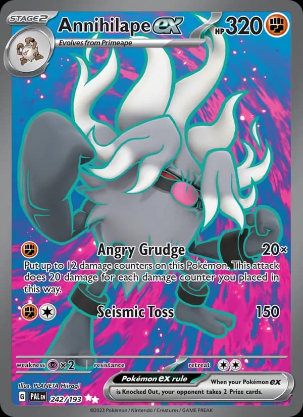 Annihilape ex — Paldea Evolved, Ultra Rare
