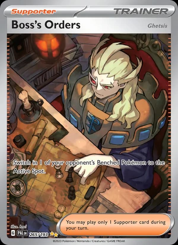 Boss's Orders — Paldea Evolved, Special illustration rare