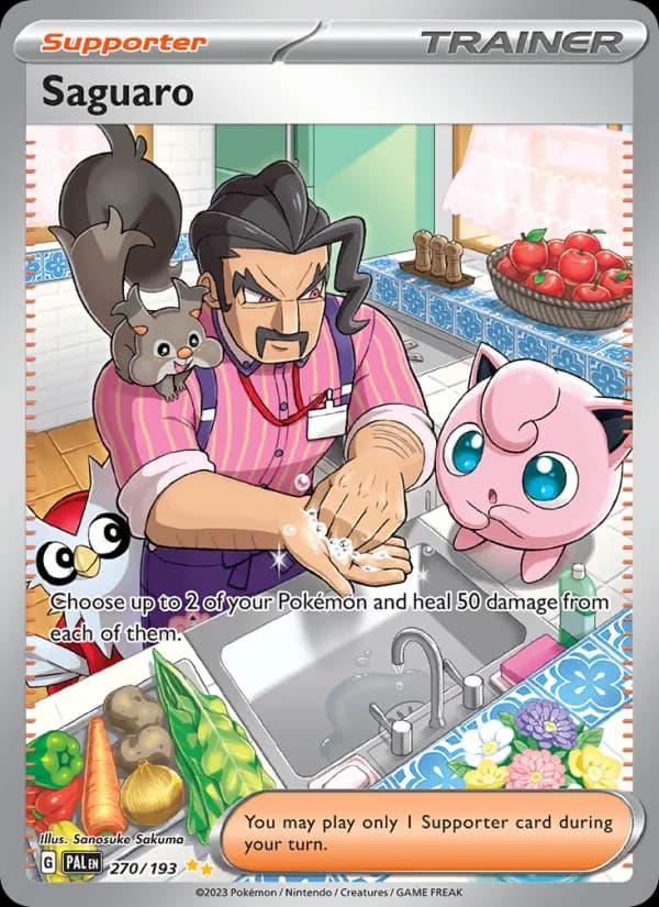 Saguaro — Paldea Evolved, Special illustration rare