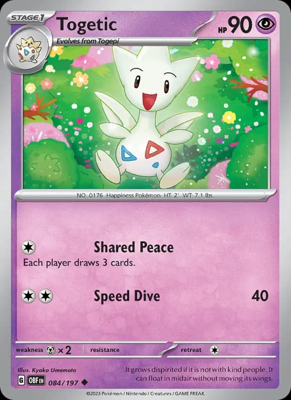 Togetic — Obsidian Flames, Uncommon