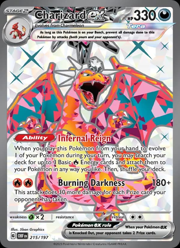 Charizard ex — Obsidian Flames, Ultra Rare