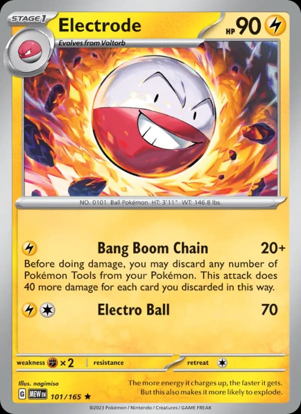 Electrode — 151, Rare