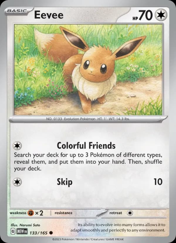 Eevee — 151, Common