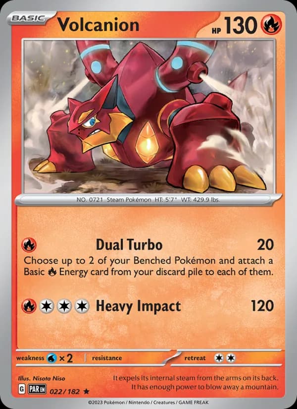 Volcanion — Paradox Rift, Rare