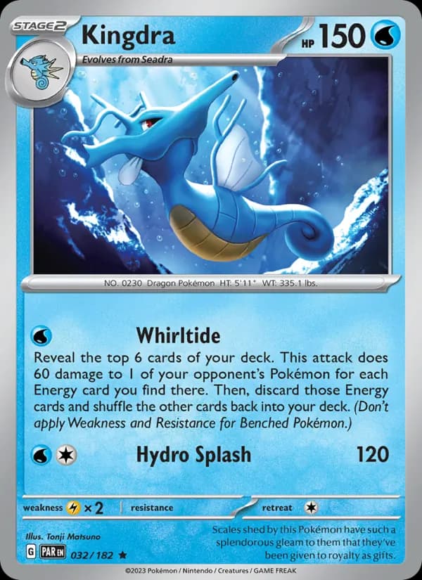 Kingdra — Paradox Rift, Rare