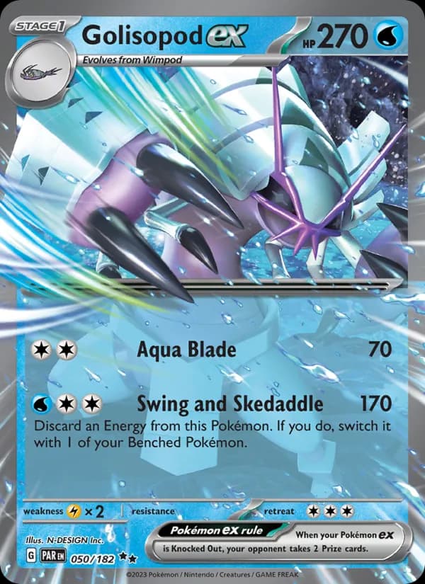 Golisopod ex — Paradox Rift, Double rare