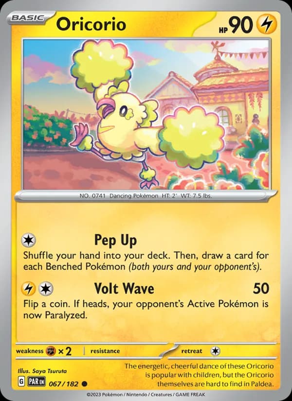 Oricorio — Paradox Rift, Common