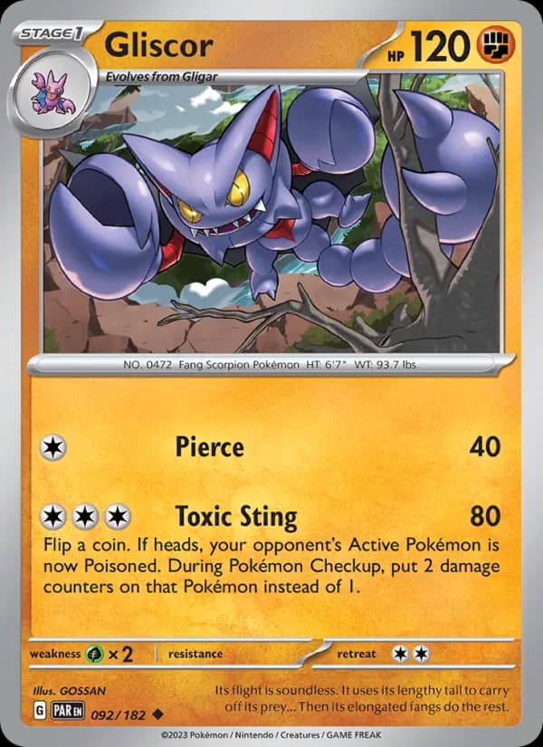 Gliscor — Paradox Rift, Uncommon