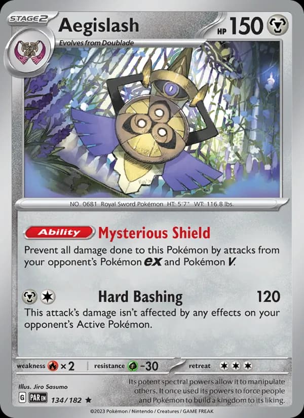 Aegislash — Paradox Rift, Rare