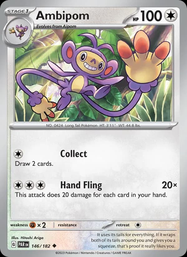 Ambipom — Paradox Rift, Uncommon