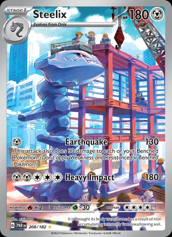 Steelix — Paradox Rift, Illustration rare