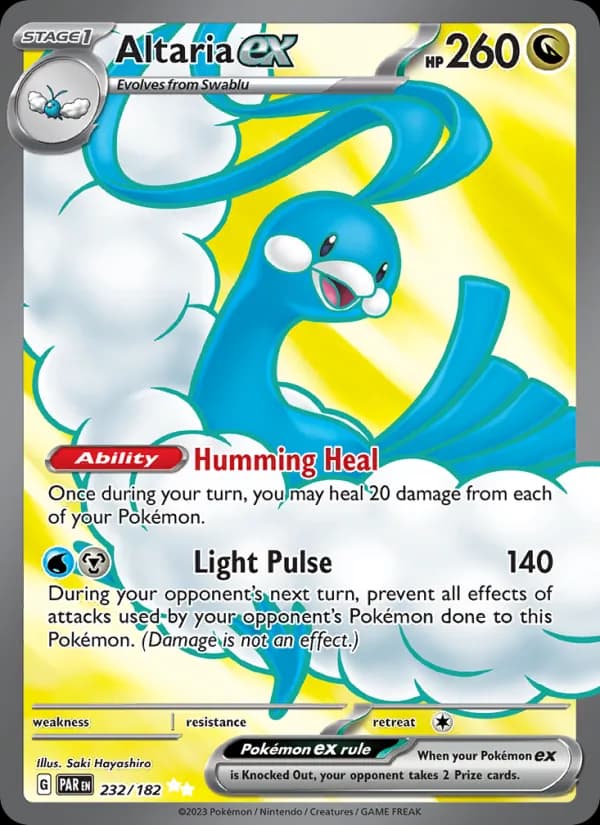 Altaria ex — Paradox Rift, Ultra Rare