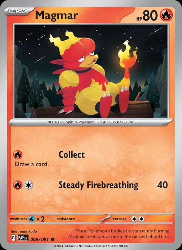 Magmar — Paldean Fates, Common