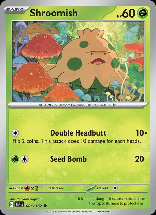Shroomish — Temporal Forces, Common