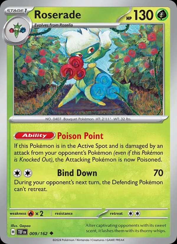 Roserade — Temporal Forces, Uncommon