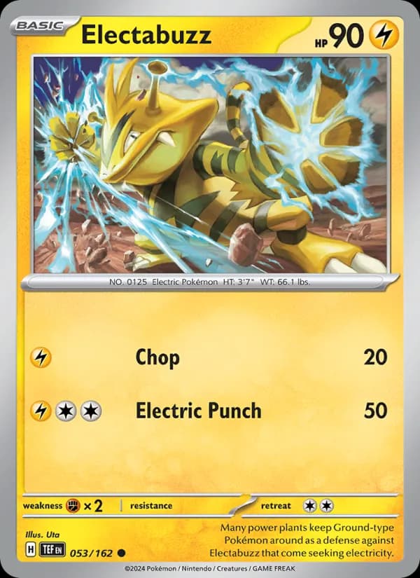Electabuzz — Temporal Forces, Common