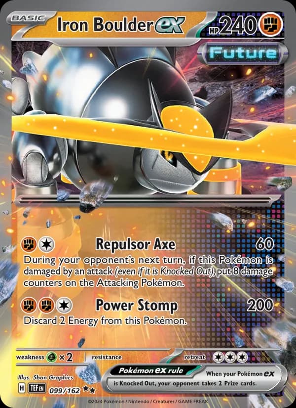 Iron Boulder ex — Temporal Forces, Double rare