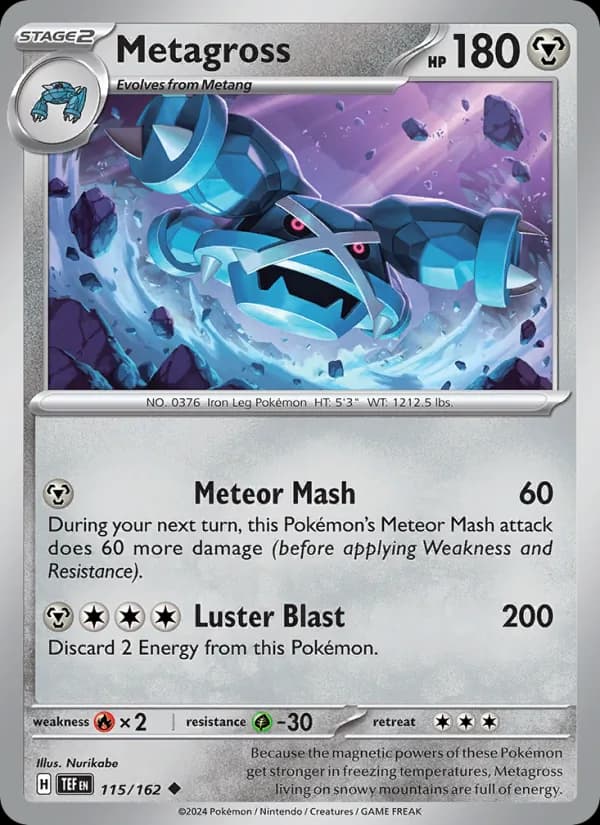 Metagross — Temporal Forces, Uncommon