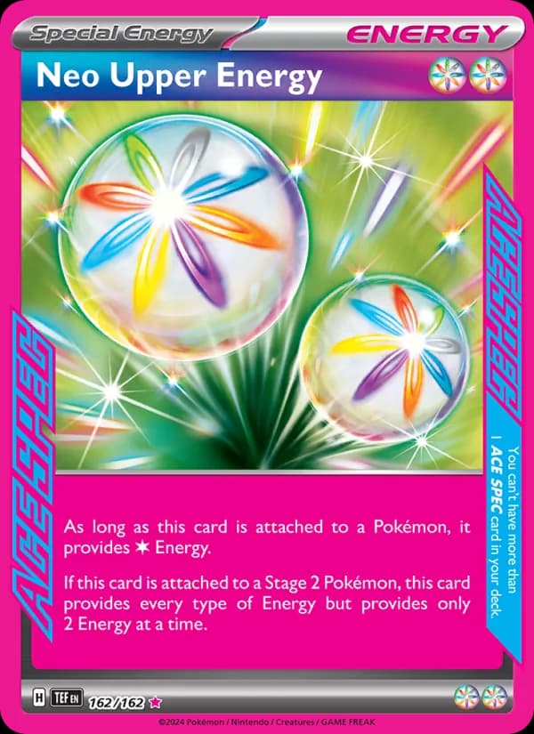 Neo Upper Energy — Temporal Forces, ACE SPEC Rare
