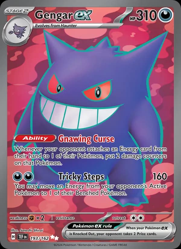 Gengar ex — Temporal Forces, Ultra Rare