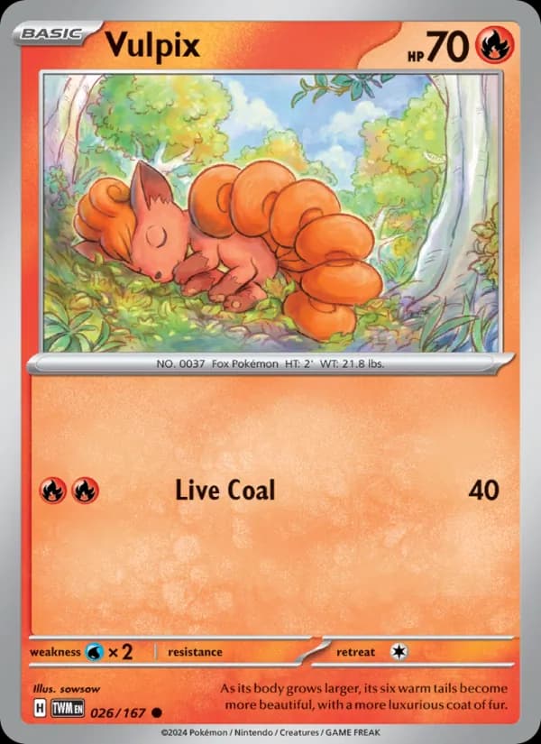 Vulpix — Twilight Masquerade, Common