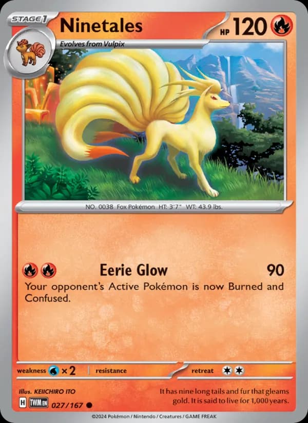 Ninetales — Twilight Masquerade, Common