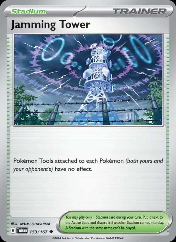 Jamming Tower — Twilight Masquerade, Uncommon