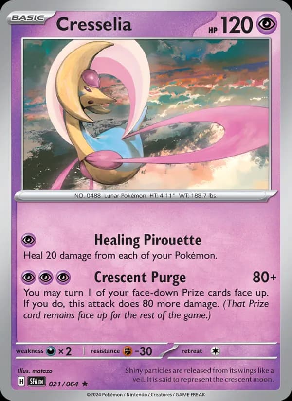 Cresselia — Shrouded Fable, Rare