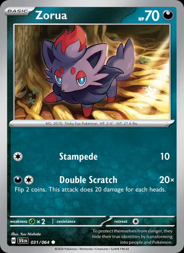 Zorua — Shrouded Fable, Common