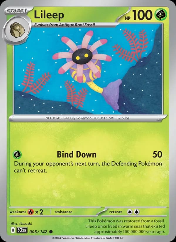 Lileep — Stellar Crown, Common