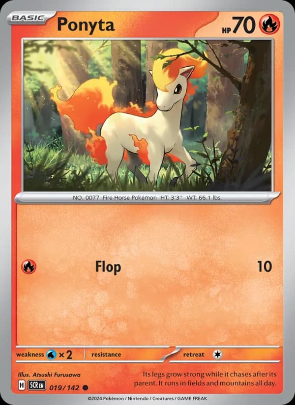 Ponyta — Stellar Crown, Common