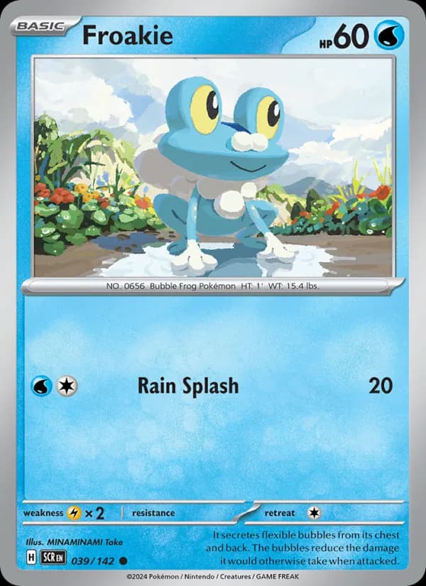 Froakie — Stellar Crown, Common