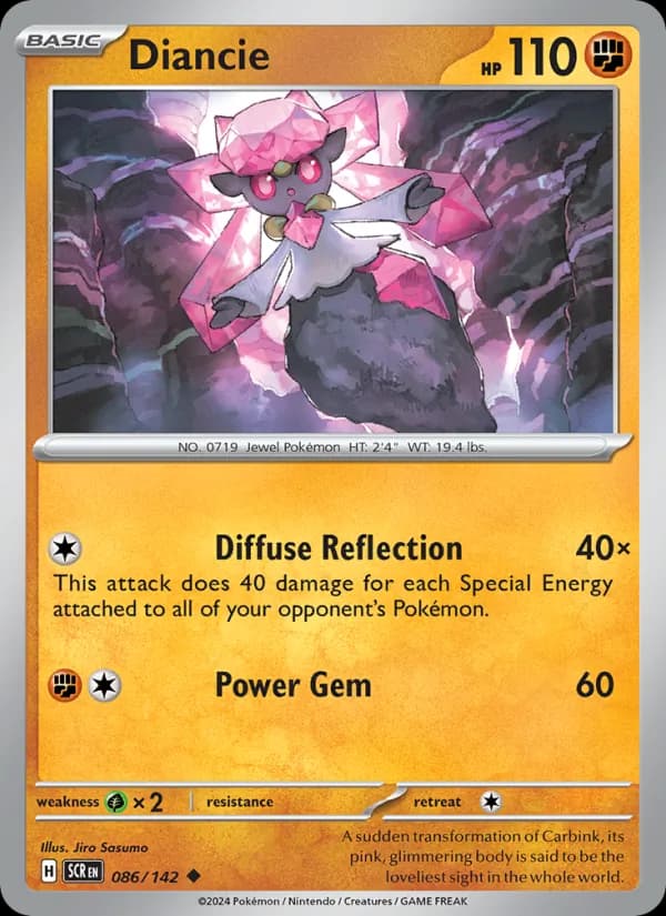 Diancie — Stellar Crown, Uncommon